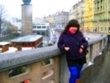 Прага Карлов мост вышивка - сказки баварии и Чехии